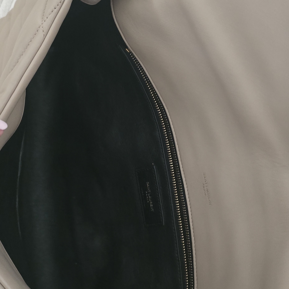 Yves Saint Laurent Tan Quilted Clutch - Picture 5 of 13